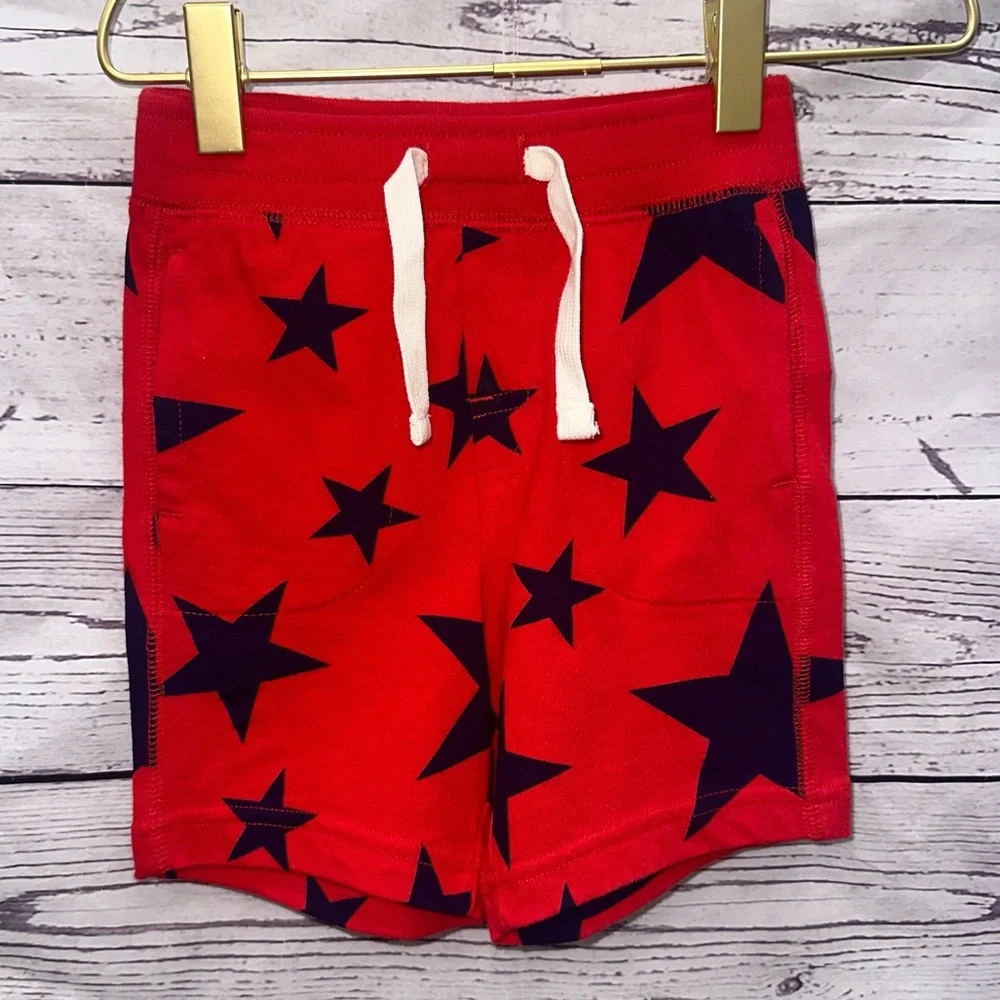Baby Gap Boys Pull On Star Print Shorts Size 12-18 Months